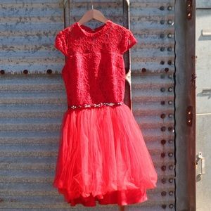 David Charles Red Dress
